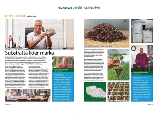 FLORAPLUS DERGİSİ - 2022